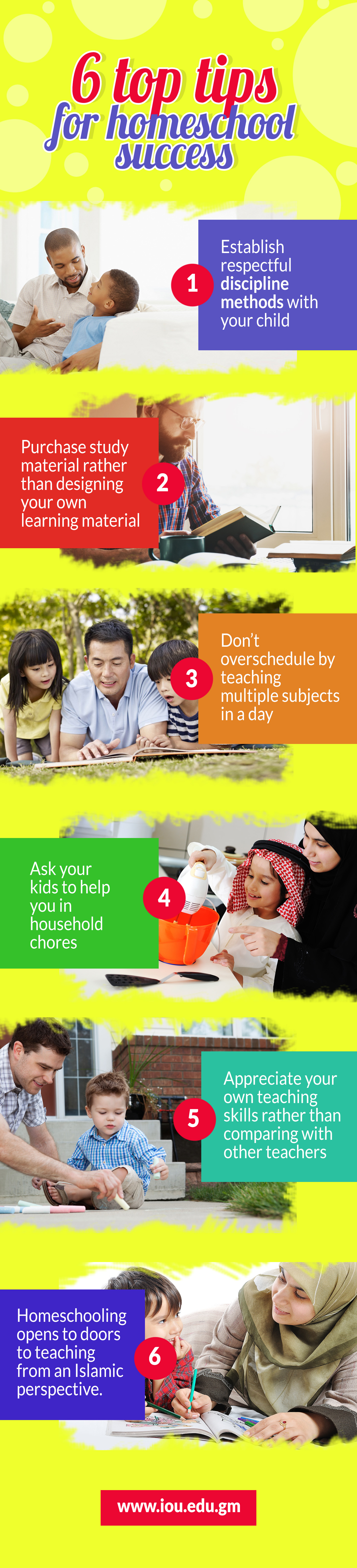 6 top tips for homeschool success-inside poster